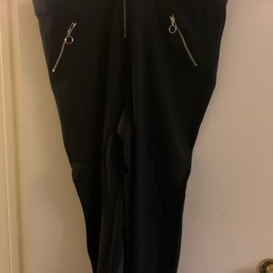 Black Ultra Hi-Rise Skinny Pants Plus Size